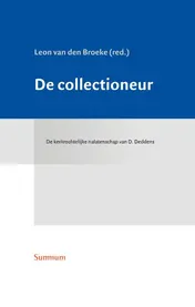 Omslag van De collectioneur
