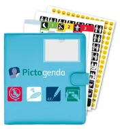 Omslag van Pictogenda compleet 2018, lichtblauw NL editie