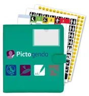 Omslag van Pictogenda compleet 2018, zeegroen