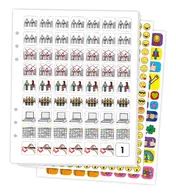 Omslag van Pictogenda Stickervellen met pictogrammen 2022 METACOM