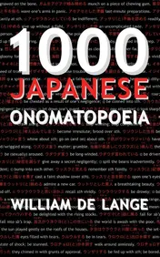 Omslag van 1000 Japanese Onomatopoeia