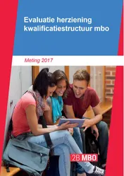 Omslag van Evaluatie herziening kwalificatiestructuur mbo