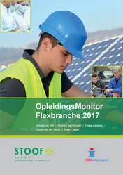 Omslag van OpleidingsMonitor Flexbranche 2017