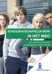Omslag van Schoolmaatschappelijk werk in het mbo