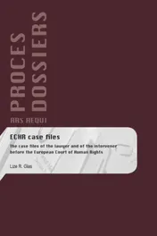 Omslag van ECHR case files
