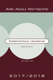 Omslag van Internationaal strafrecht 2017/2018