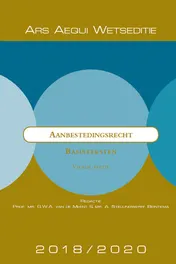Omslag van Aanbestedingsrecht 2018/2020