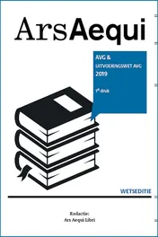 Omslag van AVG & uitvoeringswet AVG 2018