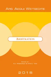 Omslag van Arbitration 2018