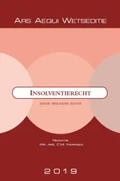 Omslag van Insolventierecht 2019