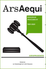 Omslag van Jurisprudentie Burgerlijk Procesrecht 1983-2020