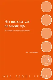 Omslag van Het beginsel van de minste pijn