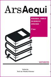 Omslag van Personen-, familie- & erfrecht 2019/2020