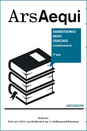 Omslag van Aanbestedingsrecht 2020-2022 Studenteneditie