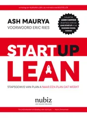 Omslag van Startup Lean