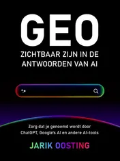 Omslag van GEO - Zichtbaar zijn in de antwoorden van AI