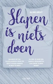 Omslag van Slapen is niets doen
