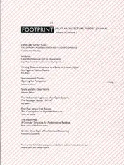 Omslag van Footprint 31