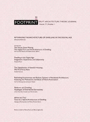 Omslag van Rethinking the Architecture of Dwelling the Digital Age