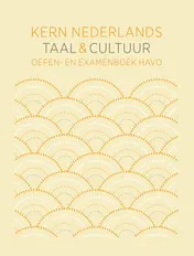 Omslag van KERN Nederlands taal & cultuur ed 1 oefen- en examenboek havo bovenbouw