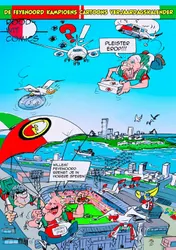 Omslag van De Feyenoord kampioens-cartoons verjaardagskalender