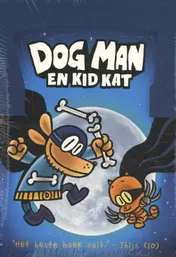 Omslag van Dog Man en Kid Kat display 6 ex.