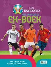 Omslag van EURO 2020 - Het officiële EK-boek