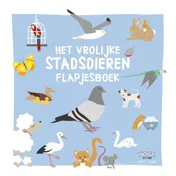 Omslag van Het vrolijke stadsdieren flapjesboek