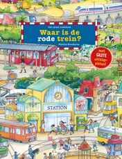 Omslag van Waar is de rode trein?