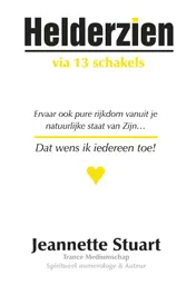 Omslag van Helderzien via 13 schakels