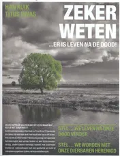 Omslag van Zeker weten.....