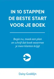 Omslag van In 10 stappen de beste start voor je boek