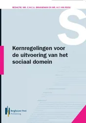 Omslag van Kernregelingen voor de uitvoering van het sociaal domein 2019