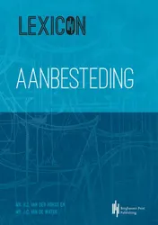 Omslag van Lexicon aanbesteding