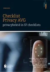 Omslag van Checklist Privacy AVG