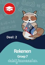 Omslag van Oefenboek Groep 7 Rekenen - Deel 2