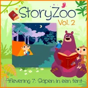 Omslag van Slapen in een tent