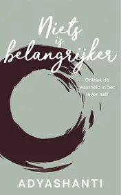 Omslag van Niets is belangrijker