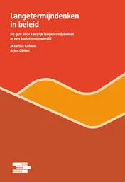 Omslag van Langetermijndenken in beleid