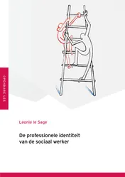 Omslag van De professionele identiteit van de sociaal werker