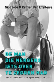 Omslag van De man die nergens iets over te zeggen had