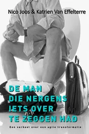 Omslag van De man die nergens iets over te zeggen had