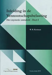 Omslag van Inleiding in de Vennootschapsbelasting