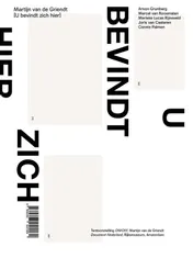 Omslag van U bevindt zich hier