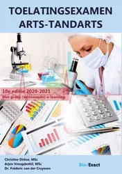 Omslag van Toelatingsexamen Arts-Tandarts