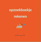 Omslag van Opzoekboekje rekenen