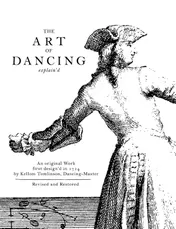 Omslag van The Art of Dancing Explain'd