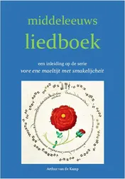 Omslag van middeleeuws liedboek
