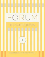 Omslag van FORUM Geschiedenis leerboek gymnasium/vwo+ 1