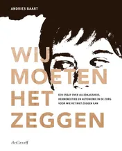 Omslag van Wij moeten het zeggen